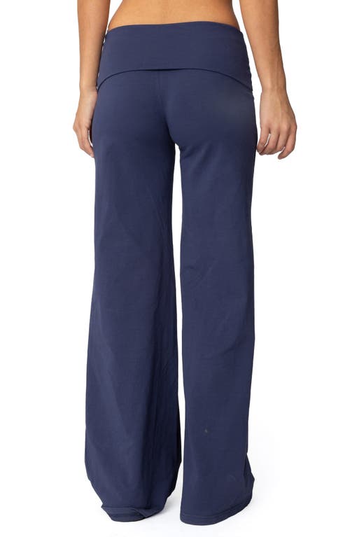 EDIKTED EDIKTED WIDE LEG FOLDOVER PANTS