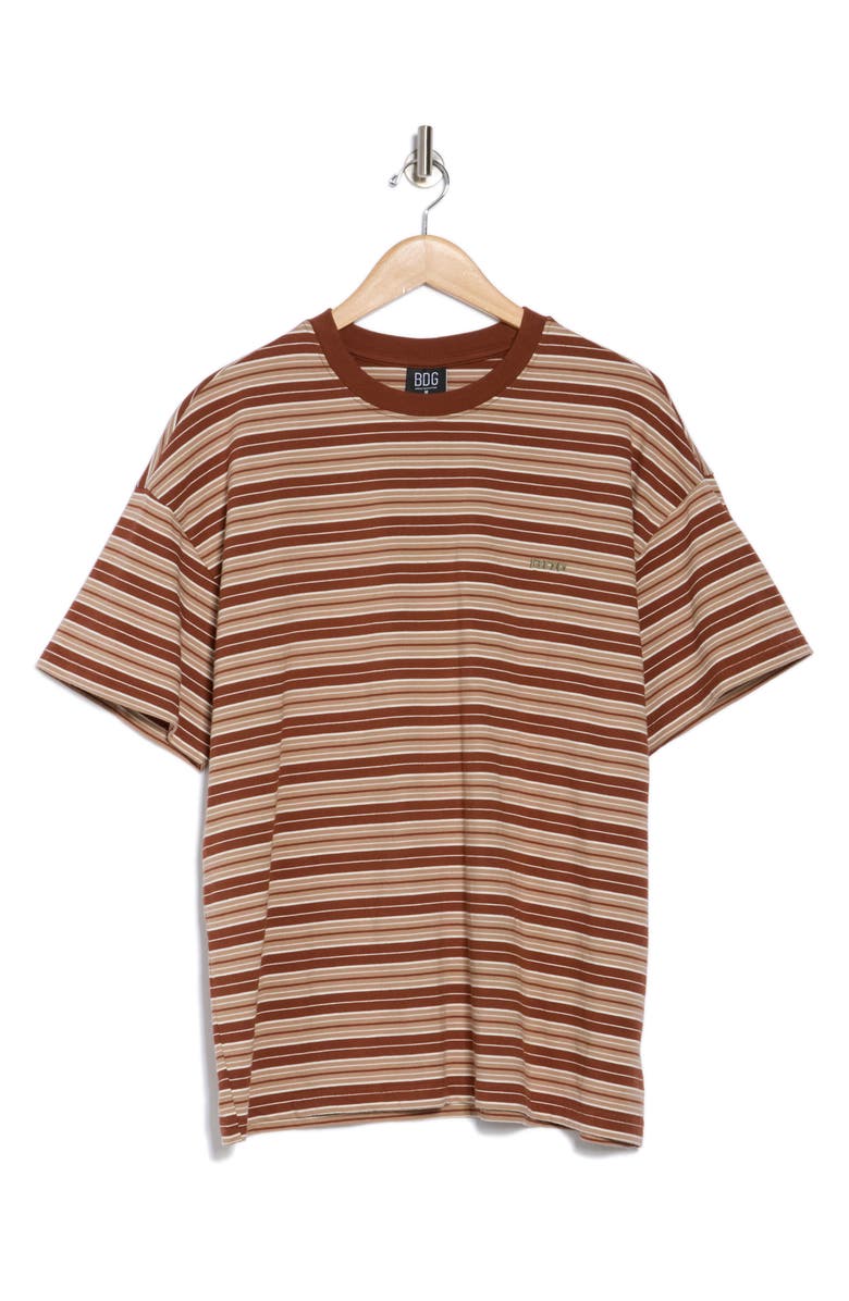 BDG Urban Outfitters Sand Stripe Cotton T-Shirt, Alternate, color,