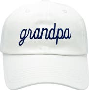 Bits & Bows Grandpa Adult Baseball Hat