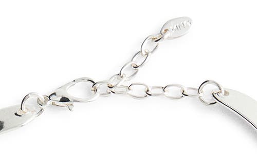 Mango Linked Plate Necklace In Metallic