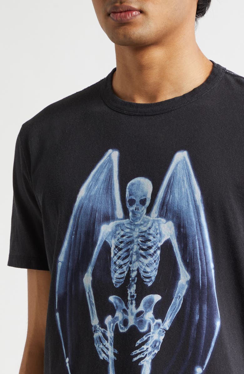 OUR LEGACY New Box Cotton Graphic T-Shirt, Alternate, color, Fallen Angel Print