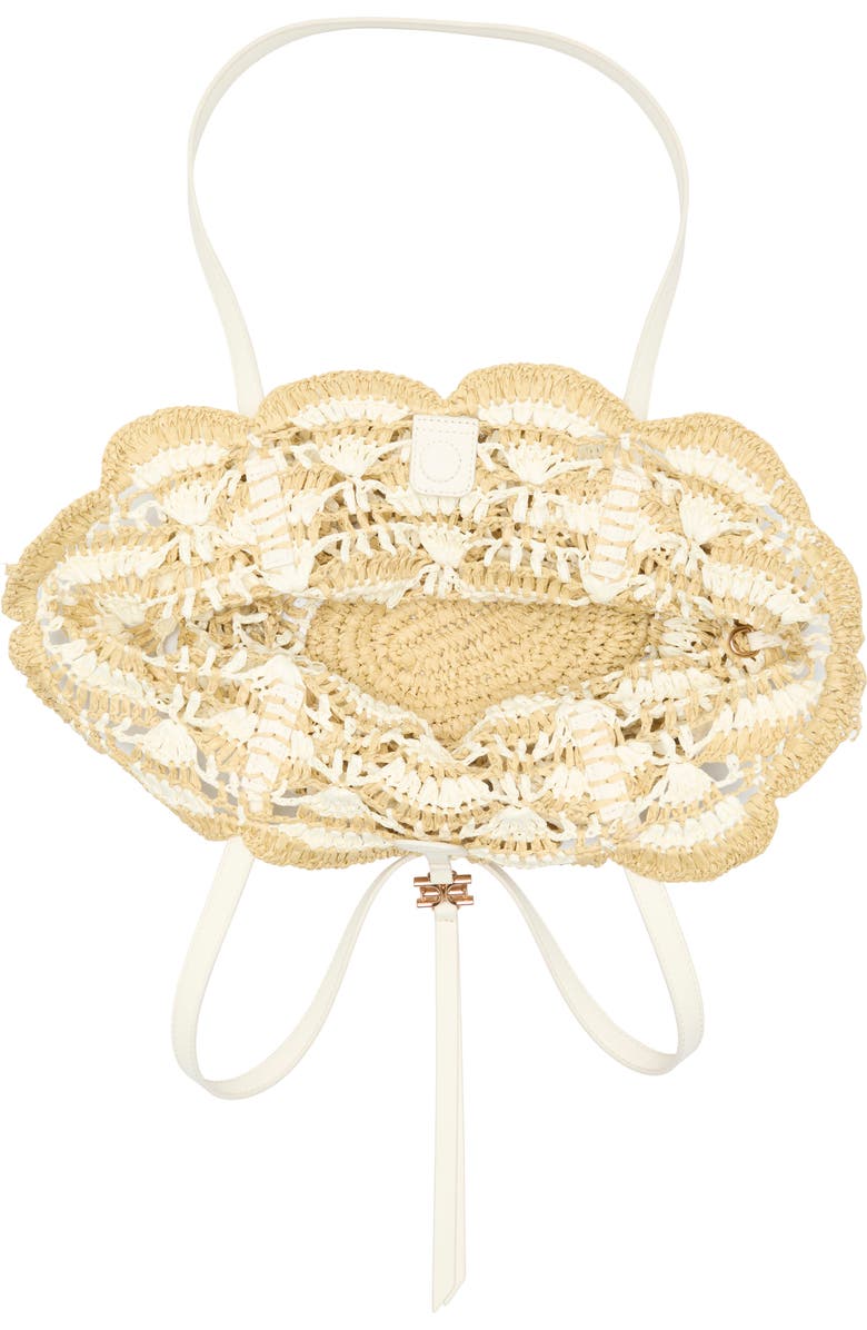 Sam Edelman Laylah Raffia Tote, Alternate, color, Ivory