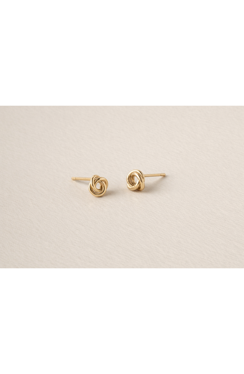 Sheena Marshall Jewelry Petite Knot Studs, Alternate, color, 14K Gold Fill