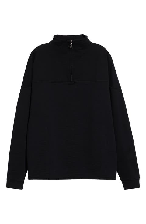 The Rond Carré Half Zip Sweatshirt