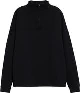 Jacquemus The Rond Carré Half Zip Sweatshirt
