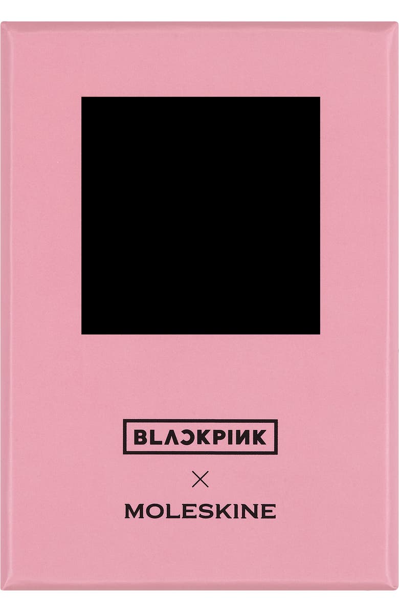 Moleskine x BLACKPINK Mini Hardcover Charm Notebook, Alternate, color, Black Pink