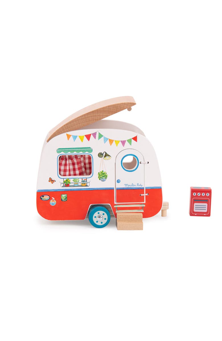 Moulin Roty Caravan The Big Family, Alternate, color, White