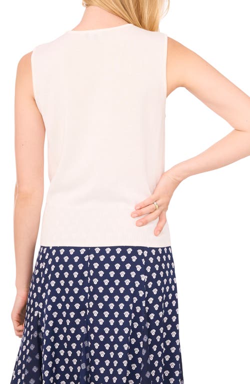 1.state Fringe Front Sweater In Neutral