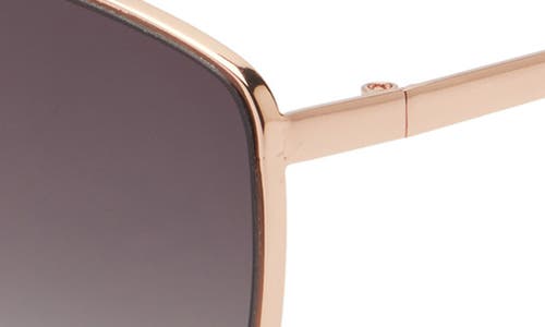 Vince Camuto Metal Cat Eye Sunglasses In Gold
