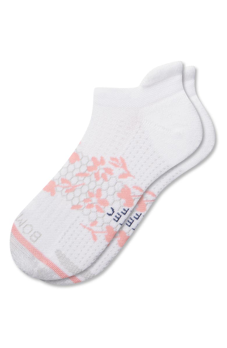 Bombas Floral Ankle Socks, Alternate, color, 