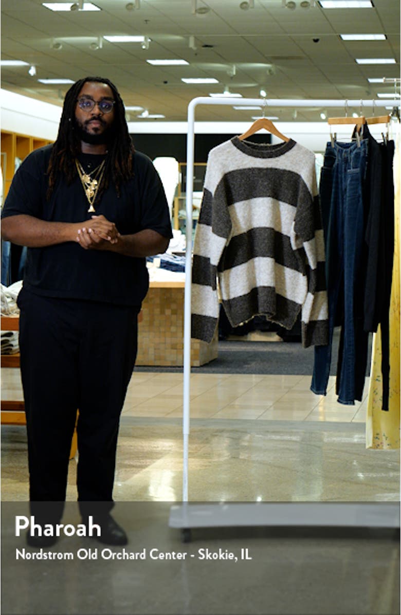 Stripe Bouclé Sweater, sales video thumbnail