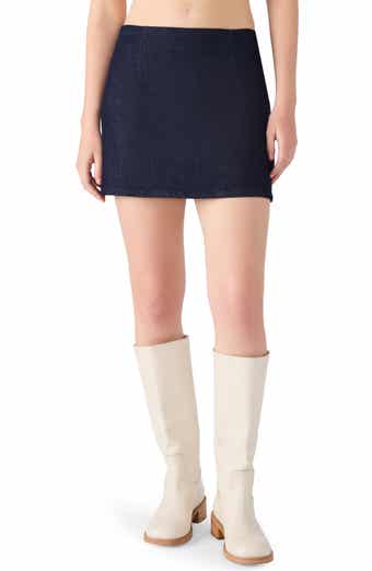 Steve Madden Cindi Denim Miniskirt