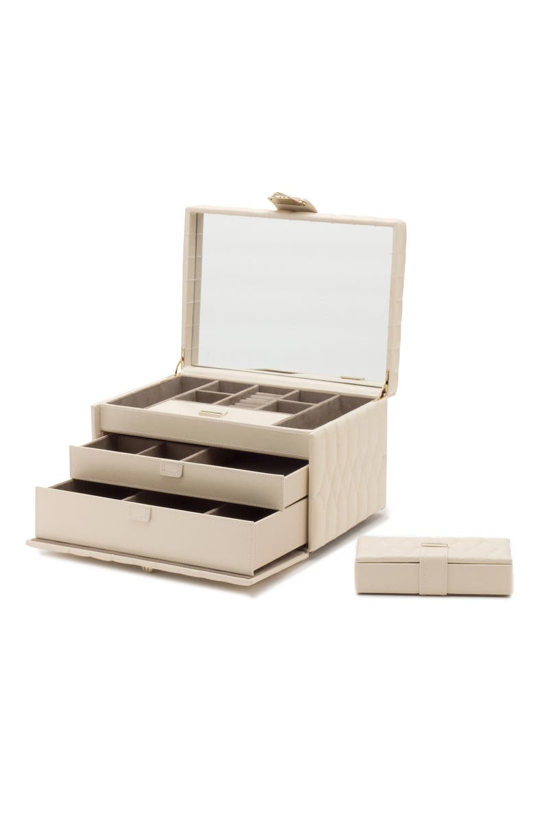 WOLF Caroline Medium Jewelry Case, Alternate, color, 