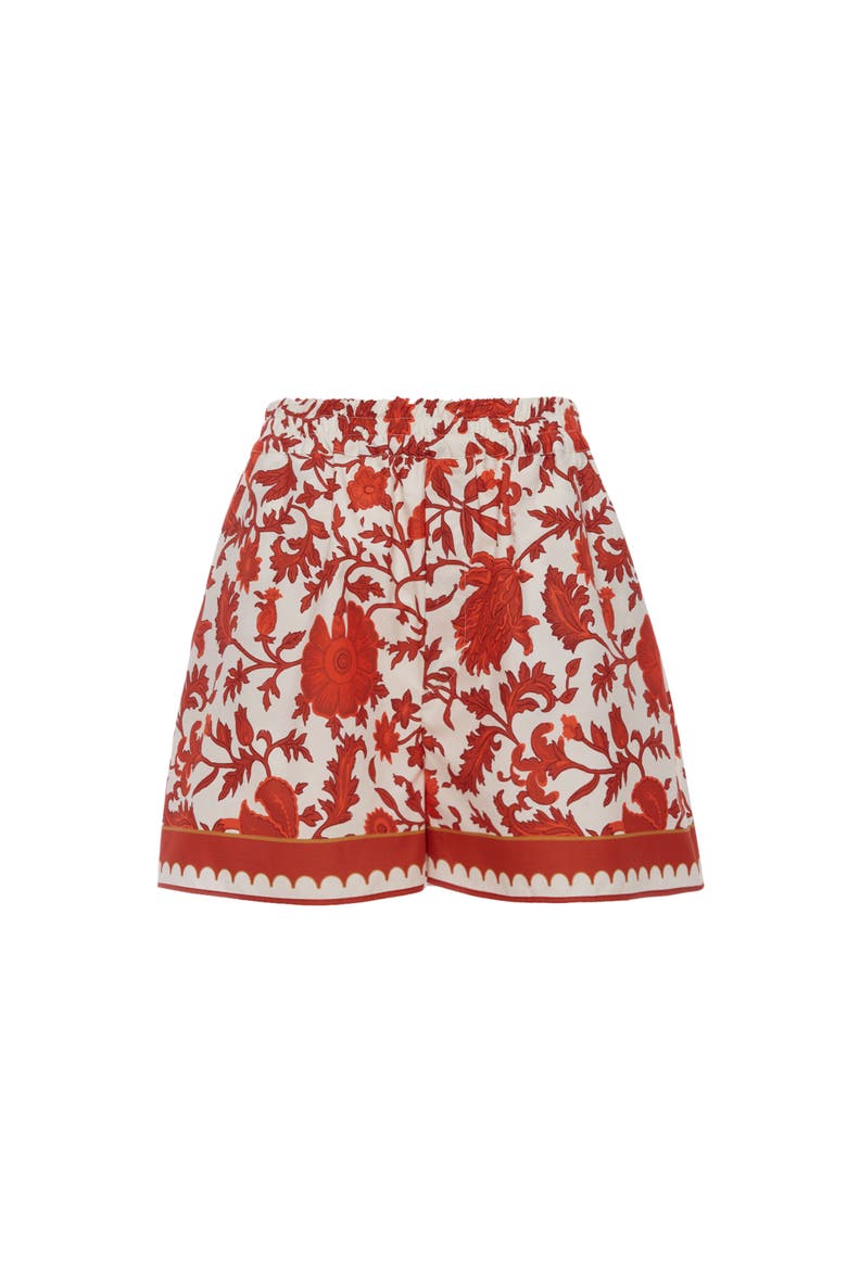 Pull-Up Shorts, Alternate, color, Dragonflower Mini Red
