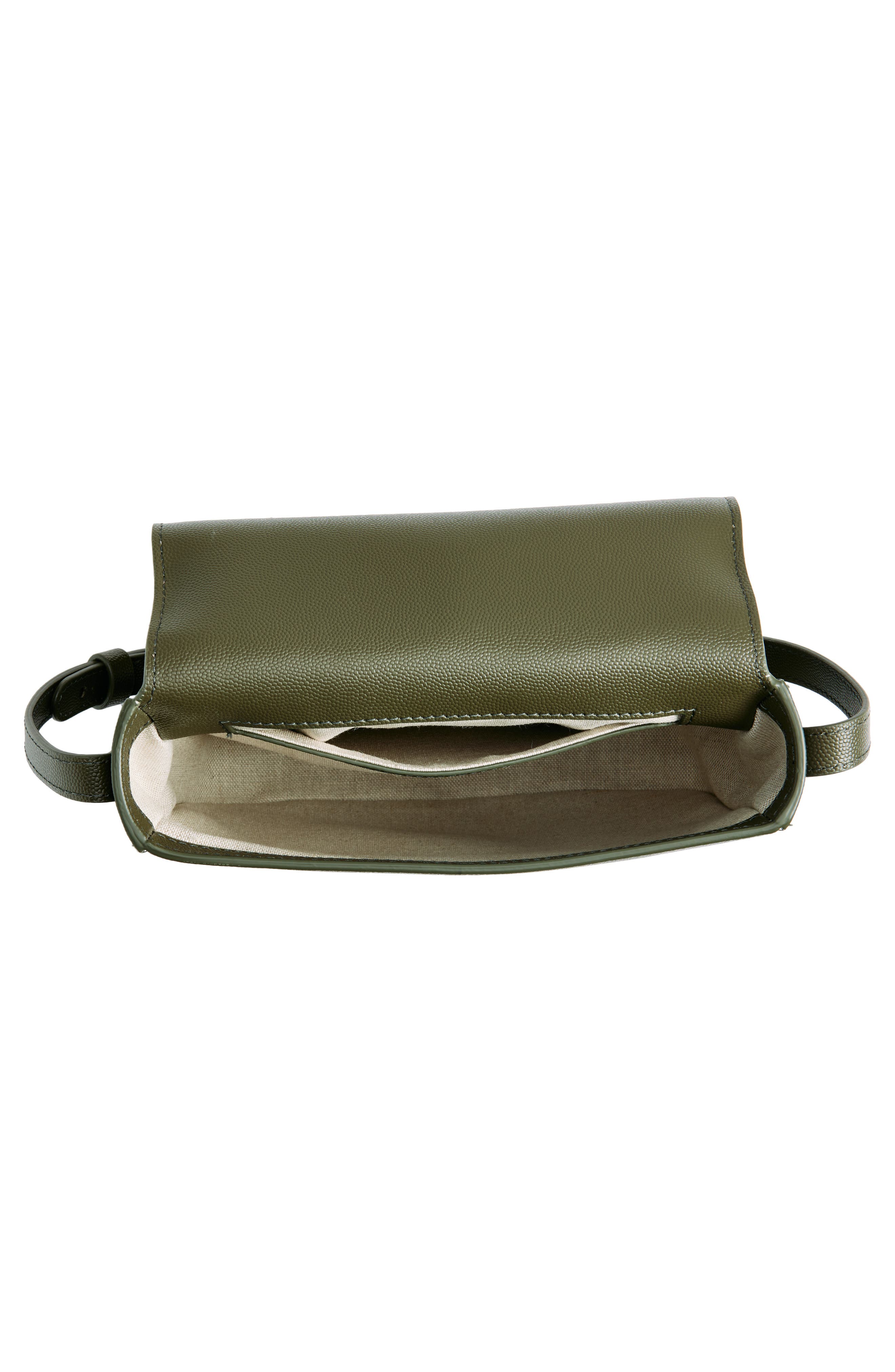 Mansur Gavriel Classic Pebbled Leather Crossbody Bag, Alternate, color, 