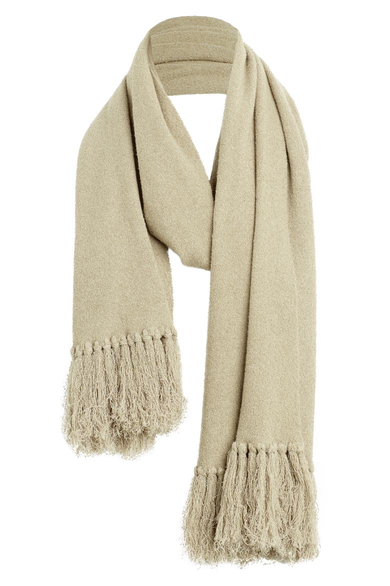 The Fringe Lightweight Scarf, Main, color, OATMEAL