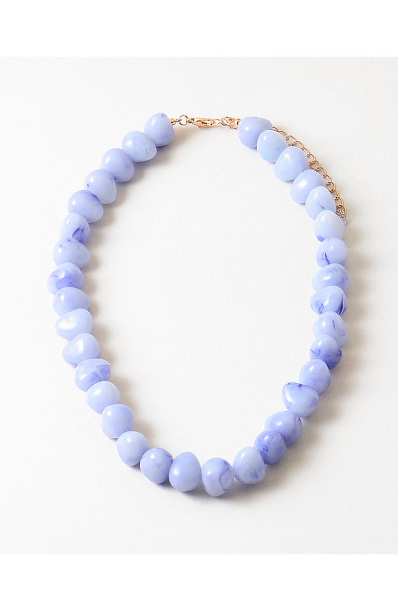 Erin McDermott Jewelry Sea Foam and Sky Necklace, Main, color, Blue