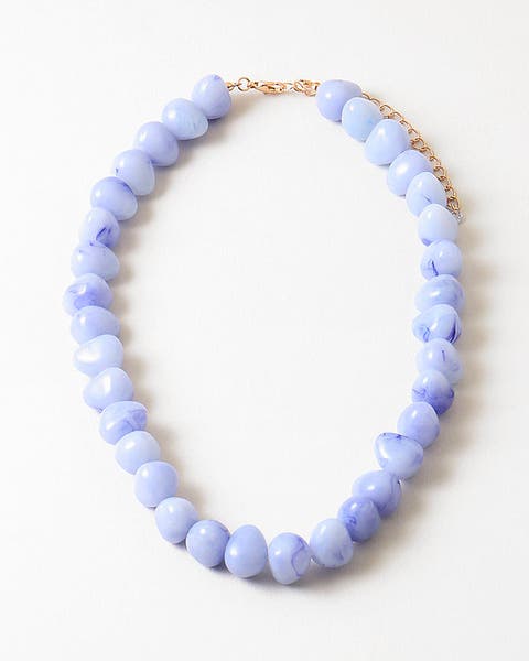Sea Foam and Sky Necklace