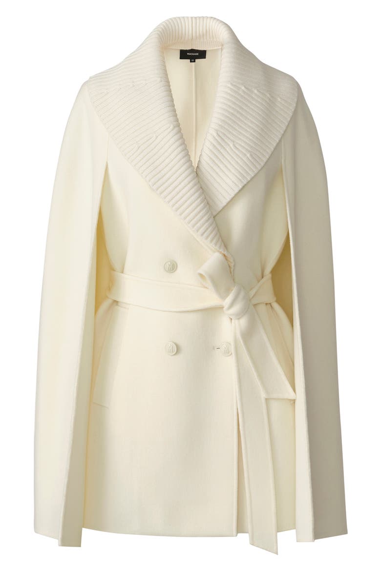 Susie Wool Cape, Alternate, color, CREAM