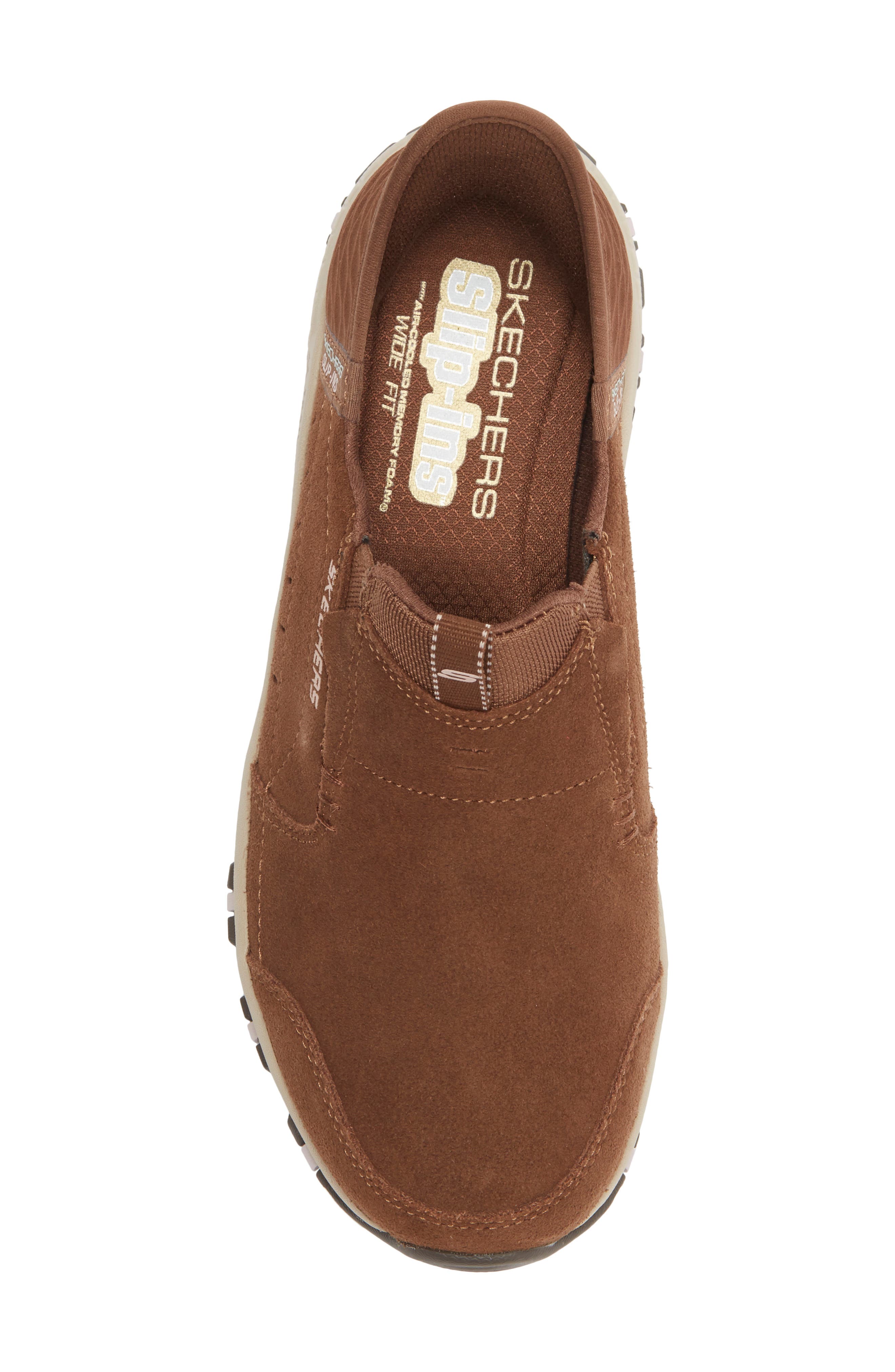 SKECHERS Go Walk Slip-On Sneaker, Alternate, color, Brown