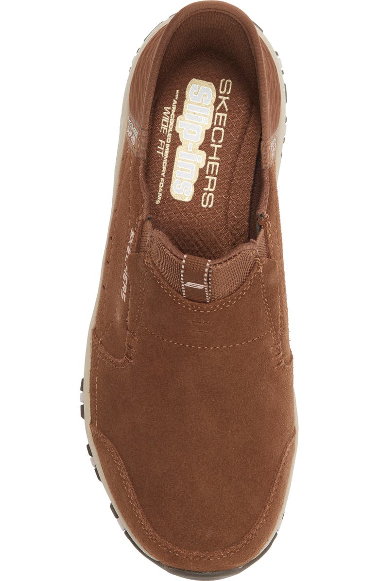 SKECHERS Go Walk Slip-On Sneaker, Alternate, color, Brown