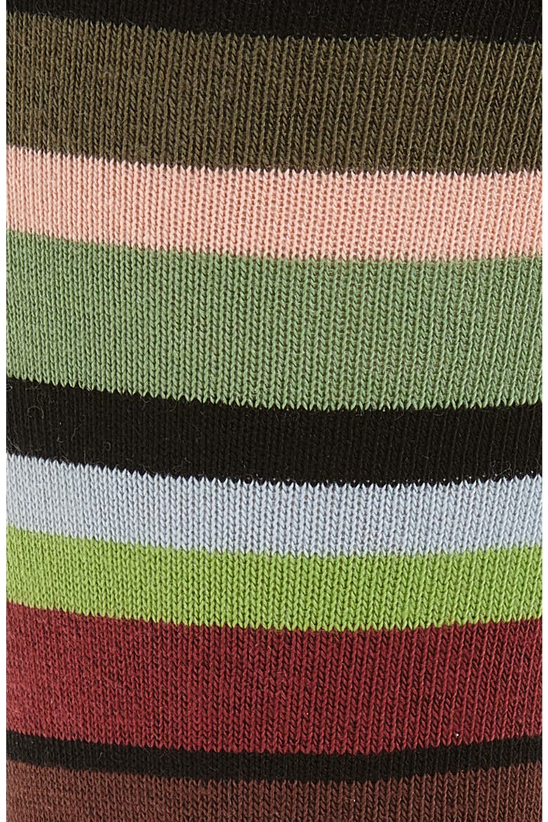 Marek Stripe Socks, Alternate, color, BLACK