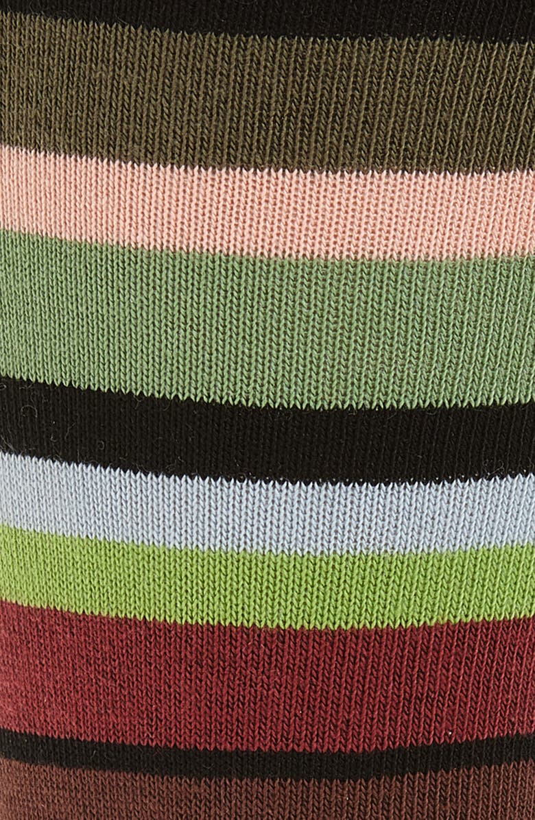 Paul Smith Marek Stripe Socks, Alternate, color, Black