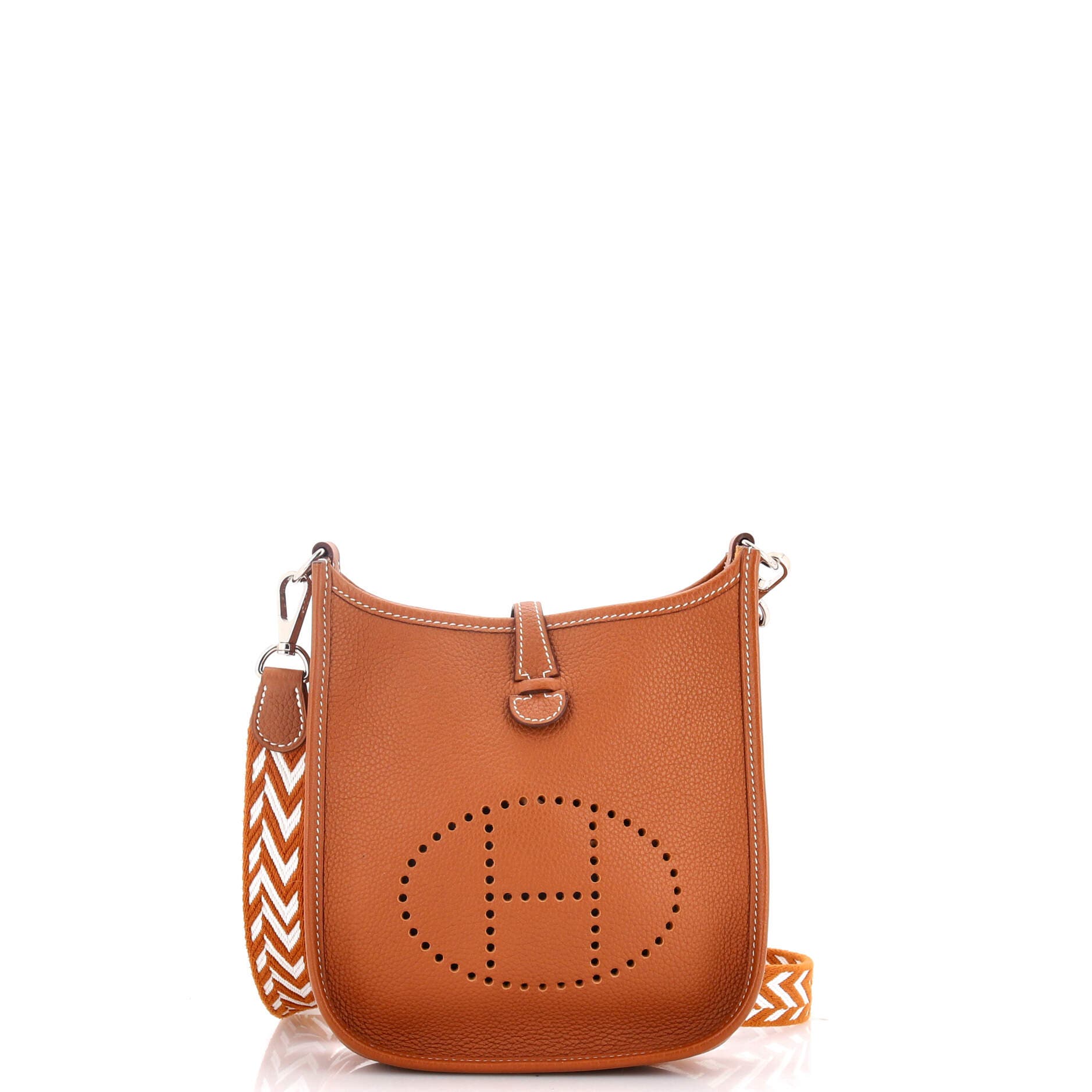 Pre-Owned Hermes Evelyne Bag Gen III Maurice TPM, Main, color, Gold