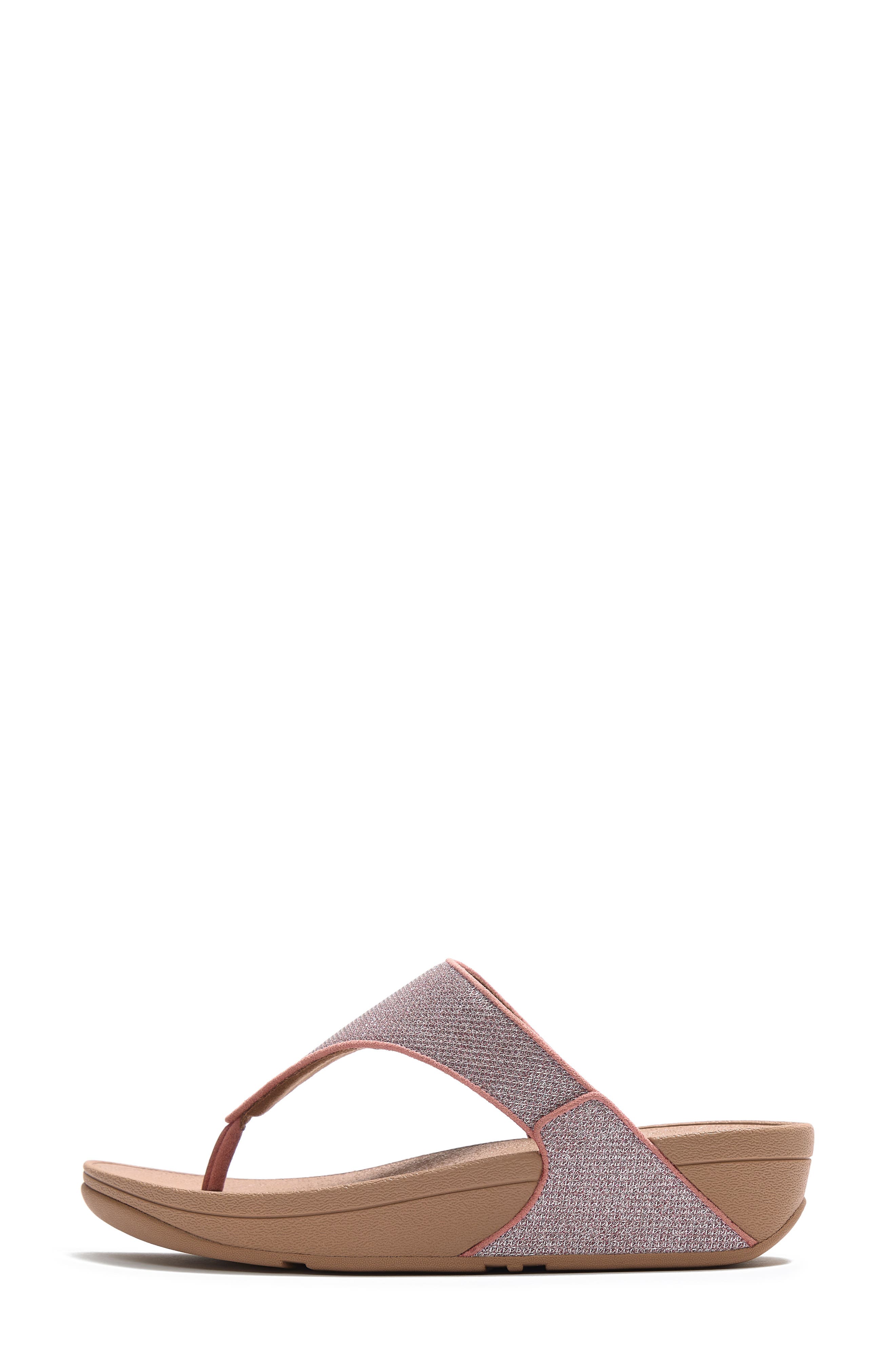 Lulu Shimmerglitz Toe Post Sandal - image 4