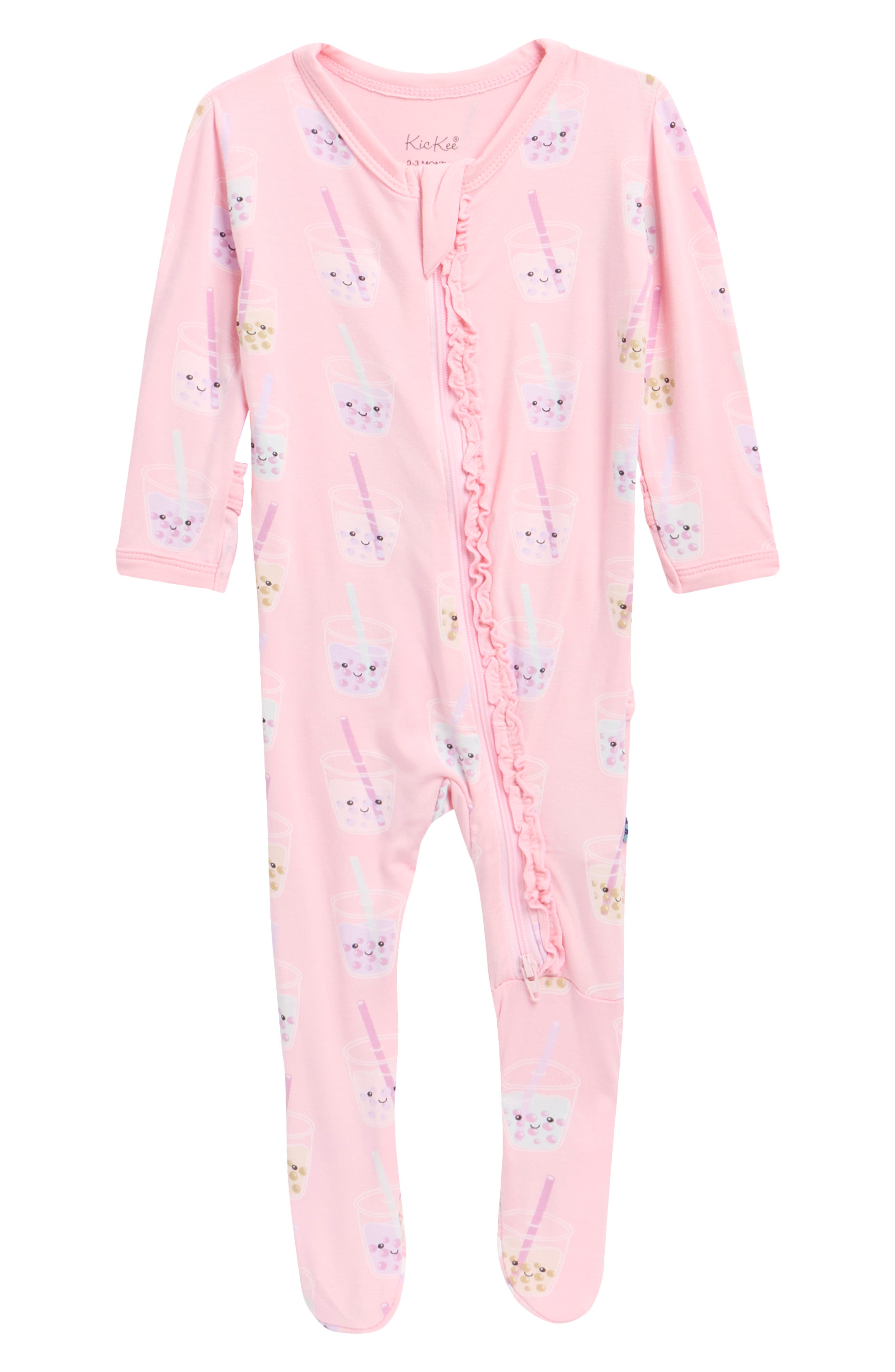 Muffin Ruffle Zip Footie