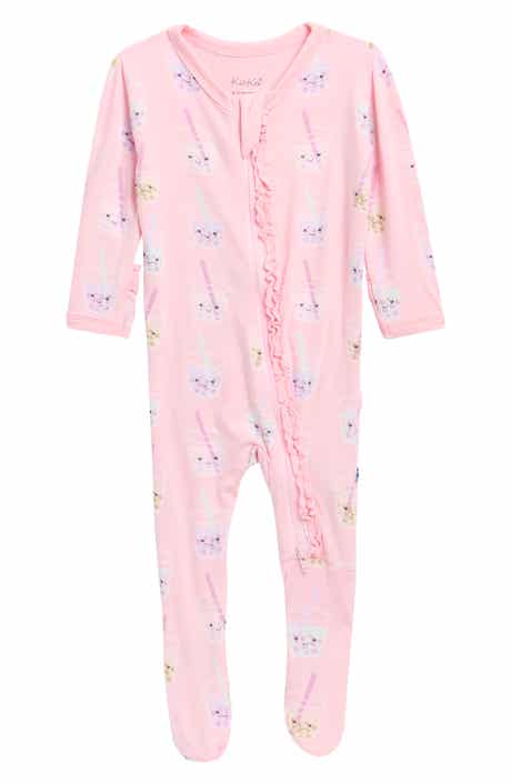 Muffin Ruffle Zip Footie