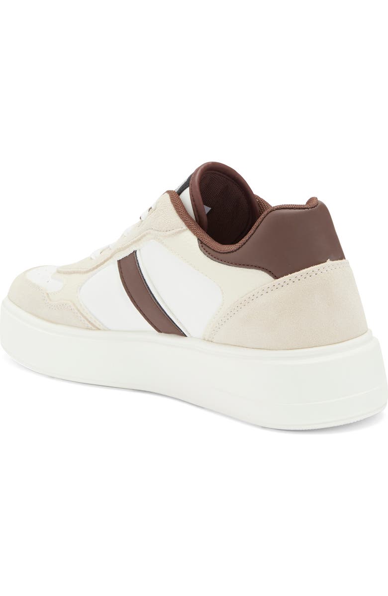 Roberto Cavalli Cavalli Class Low Top Sneaker, Alternate, color, White/ Farro/ Off White/ Brown