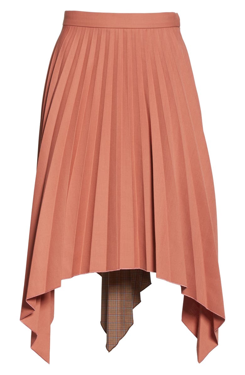 Acne Studios Ilsie Bico Suiting Skirt, Alternate, color,