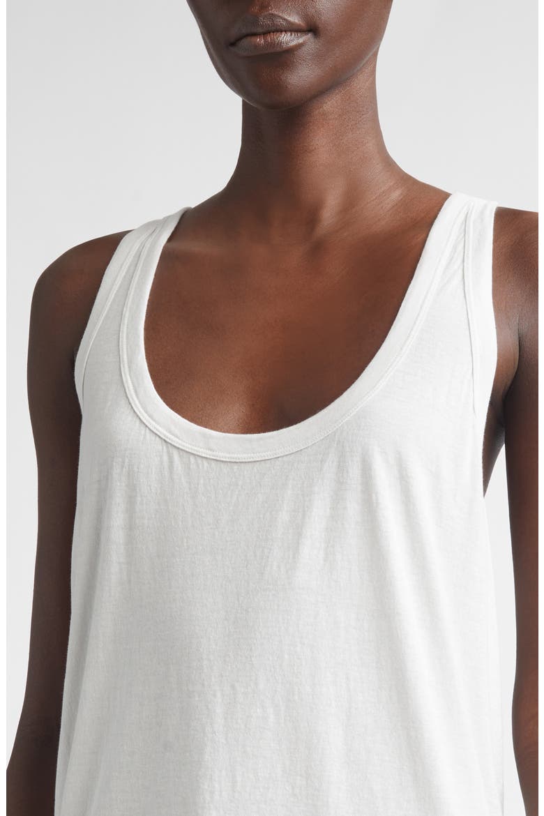 Pony Cotton Tank, Alternate, color, MILK WASH