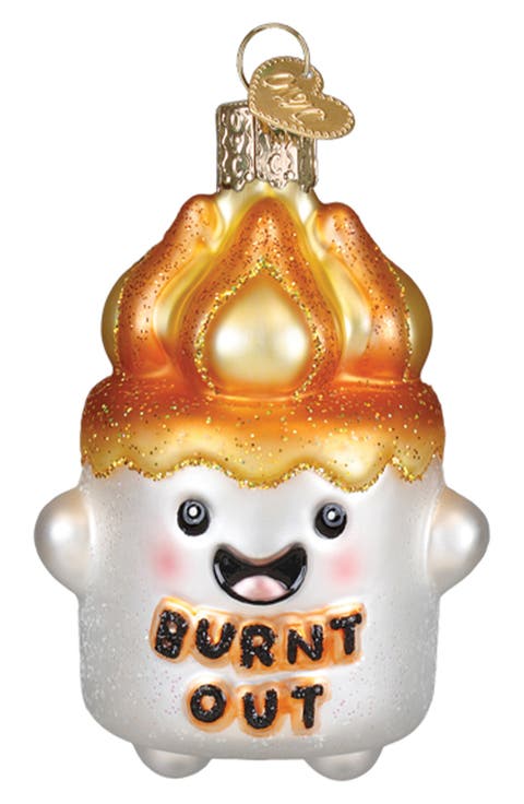 Burnt-Out Marshmallow Christmas Ornament