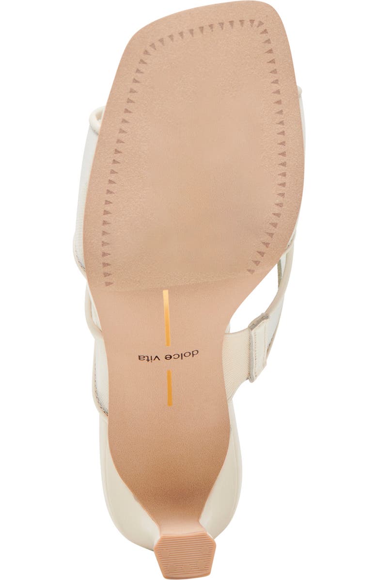 Dolce Vita Gitel Slide Sandal, Alternate, color, Off White Mesh