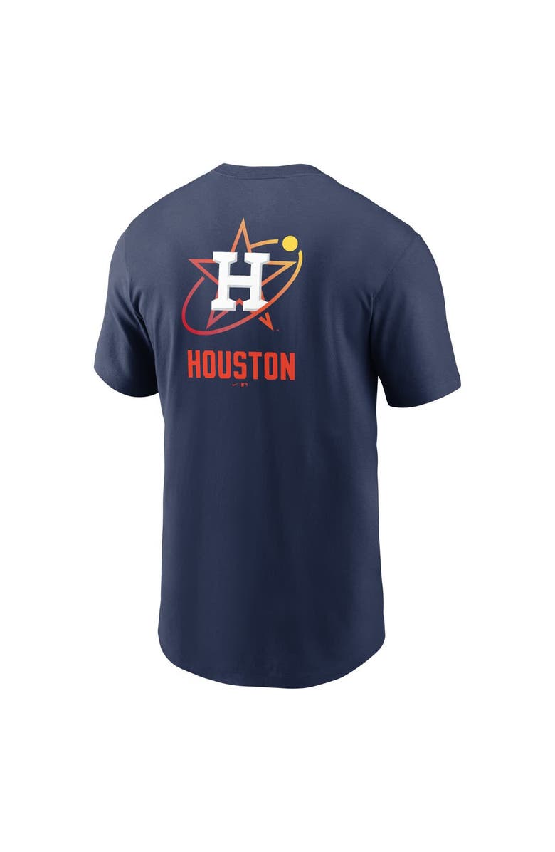 Nike Men's Nike Navy Houston Astros City Connect 2-Hit T-Shirt, Alternate, color, 