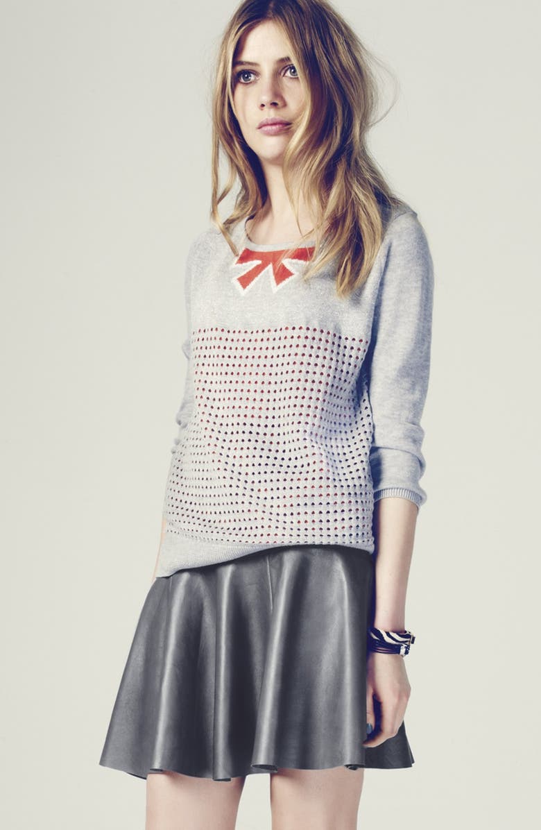 Hinge <sup>®</sup> Pointelle Sweater, Alternate, color, 