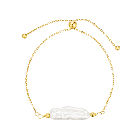 Bree Baroque Pearl Bracelet