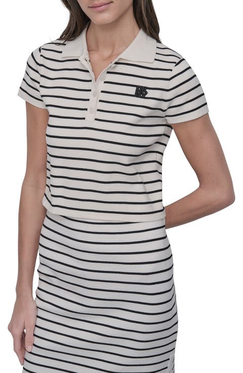Cap Sleeve Polo