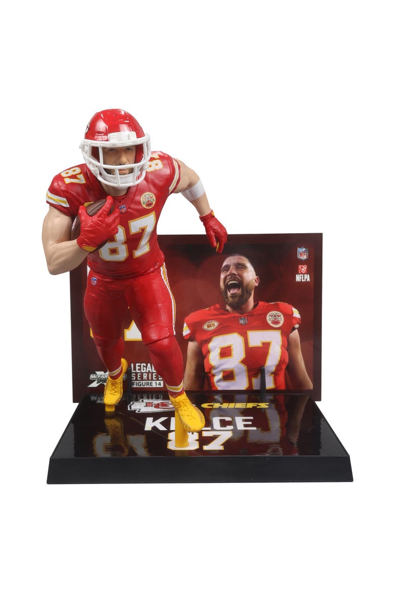 Travis Kelce (Kansas City Chiefs) NFL 7" Figure McFarlane's SportsPicks, Main, color, Orange