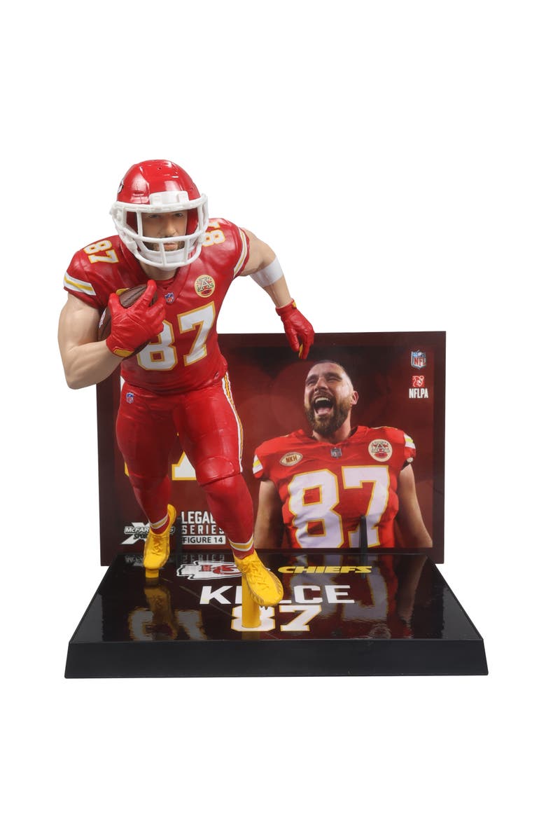 McFarlane Travis Kelce (Kansas City Chiefs) NFL 7" Figure McFarlane's SportsPicks, Main, color, Orange