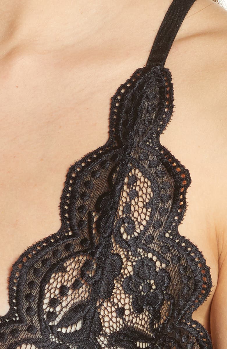 Oh La La Cheri Cortney Lace Bodysuit, Alternate, color, 