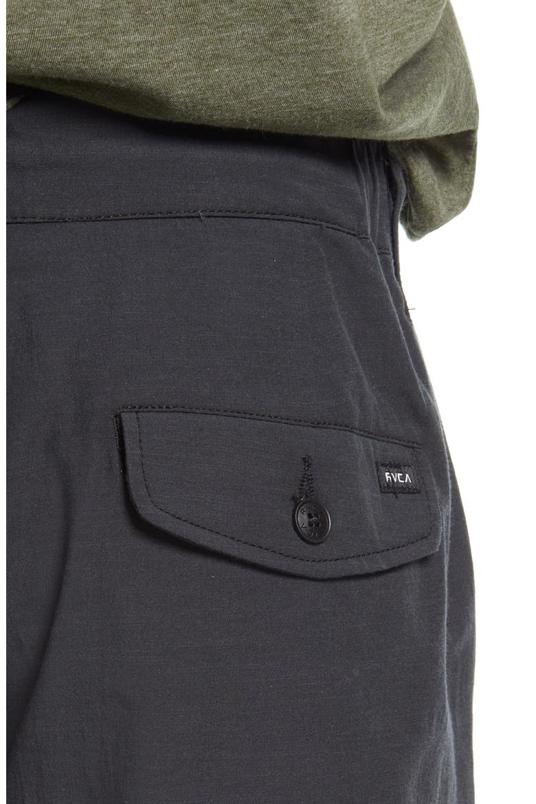 All Time Coastal SOL Hybrid Shorts, Alternate, color, RVCA BLACK