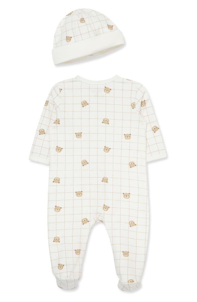 FOCUS Bear Footie & Hat Set, Alternate, color, 