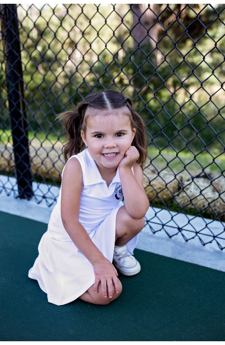 Charlie Lou Baby<sup>®</sup> Baby Girl's Tennis Dress, Alternate, color, White