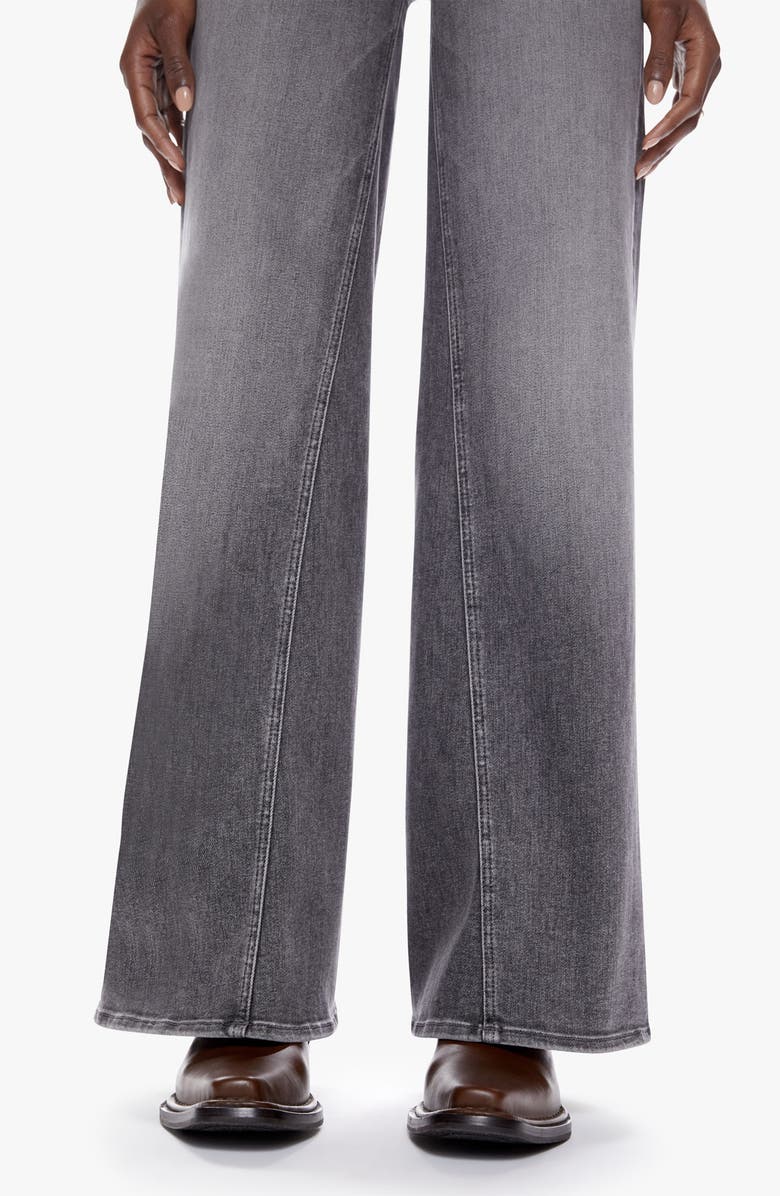 MOTHER The Enchanter Sneak Wide Leg Jeans, Alternate, color,