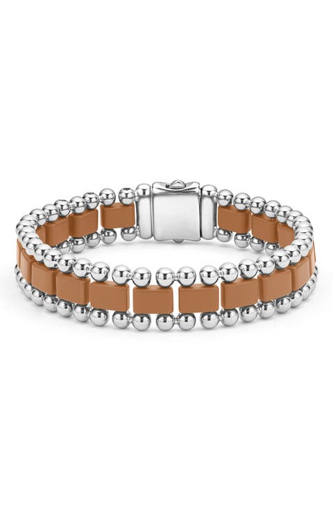 Men's Anthem Ceramic Link Bracelet