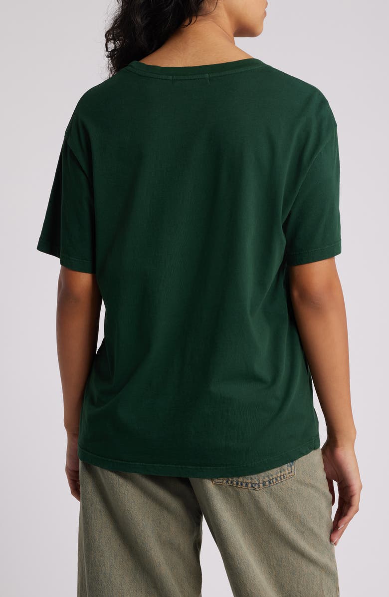 Daydreamer Elton John Floral Cotton Graphic T-Shirt, Alternate, color, 