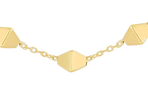 Bony Levy 14k Gold Prism Station Necklace In Gold